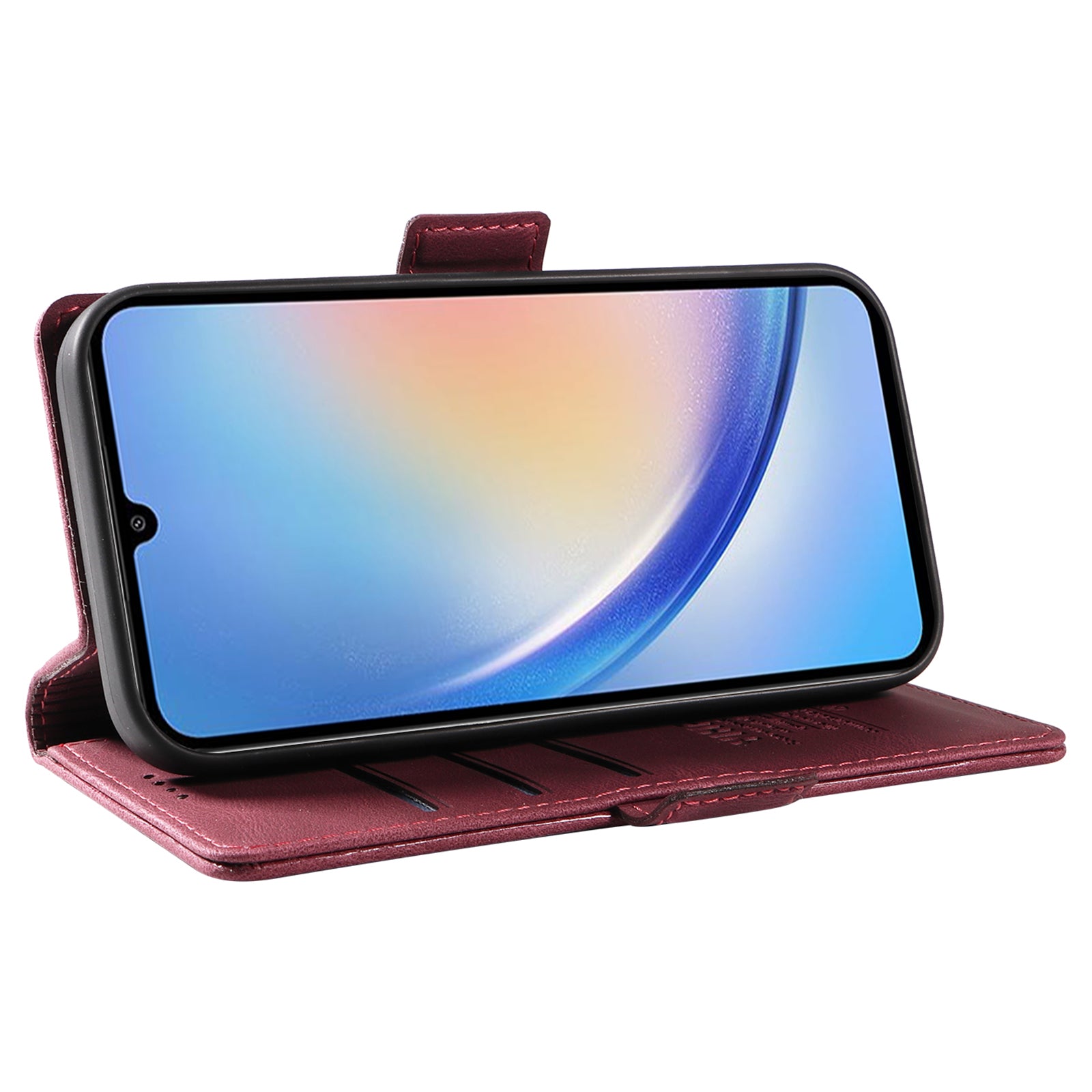 YIKATU YK-005 For Samsung Galaxy A34 5G Skin-touch Phone Case Cover Stand Shell PU Leather Wallet YIKATU YK-005 For Samsung Galaxy A34 5G Skin-touch Phone Case Cover Stand Shell PU Leather Wallet